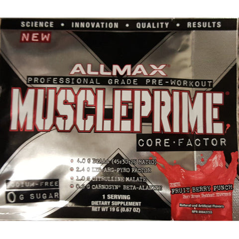 AllMax Muscleprime Sample