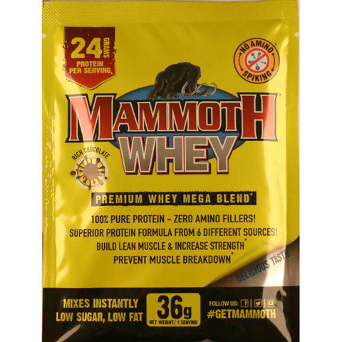 Mammoth Whey Sample