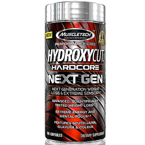 MuscleTech Hydroxycut Hardcore Next Gen 100 Capsules