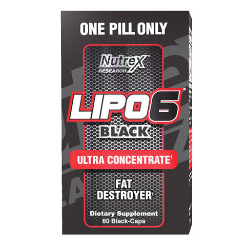 Nutrex Lipo-6 Black Ultra Concentrate 72 Capsules