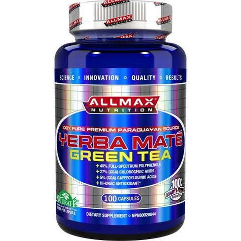 AllMax Yerba Maté Green Tea 100 caps