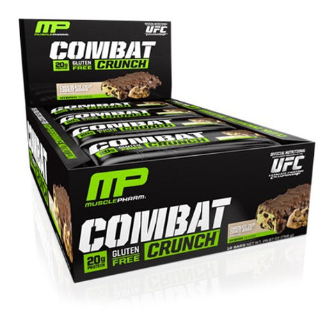 MusclePharm Combat Crunch Bar x12 756g